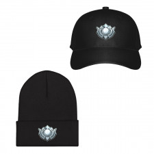 Roblox Bedwars Baseball Cap Beanie Hat - Silver Rank Icon