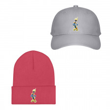 Lilo & Stitch Pleakley Baseball Cap Beanie Hat - Pleakley with Smiley Face