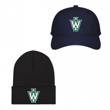 Illinois Wesleyan University Titans Baseball Cap Beanie Hat - Illinois Wesleyan University Titans College Football Team Single Logo