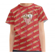 Sevilla FC Tee T-Shirt - Sevilla Football Club Medley Monogram Wordmark