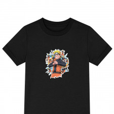 Naruto Shippuden Naruto Uzumaki Tee Shirt T-Shirt Short Sleeve - Naruto Uzumaki Shadow Clone