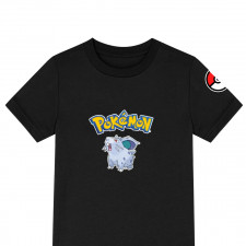 Pokemon Nidoran Tee Shirt T-Shirt Short Sleeve - Nidoran Female Character Series Art
