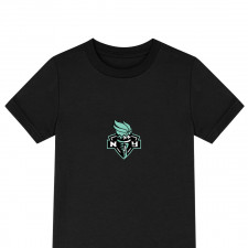 WNBA New York Liberty Tee Shirt T-Shirt Short Sleeve - New York Liberty Team Single Logo
