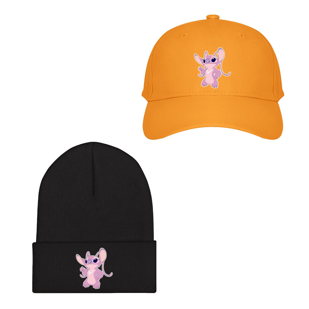 Lilo & Stitch Angel Baseball Cap Beanie Hat - Angel Dancing