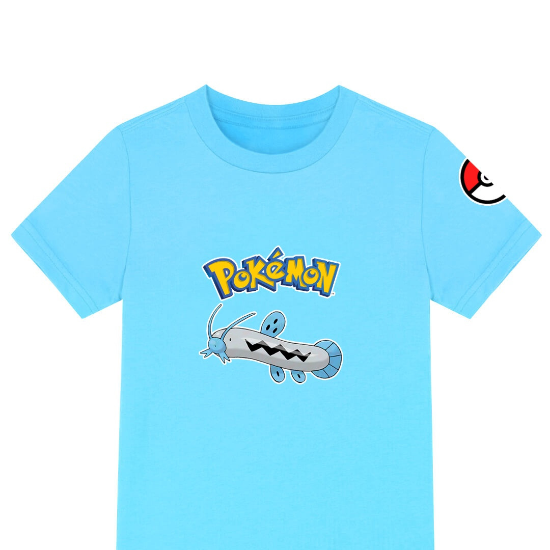 Pokemon Barboach Tee Shirt T-Shirt Short Sleeve - Barboach Character Series Art