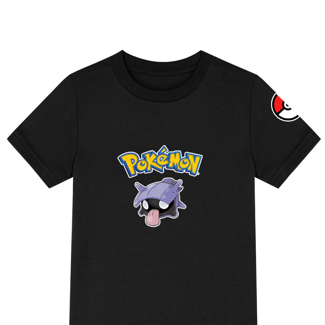 Pokemon Shellder Tee Shirt T-Shirt Short Sleeve - Shellder Character Series Art