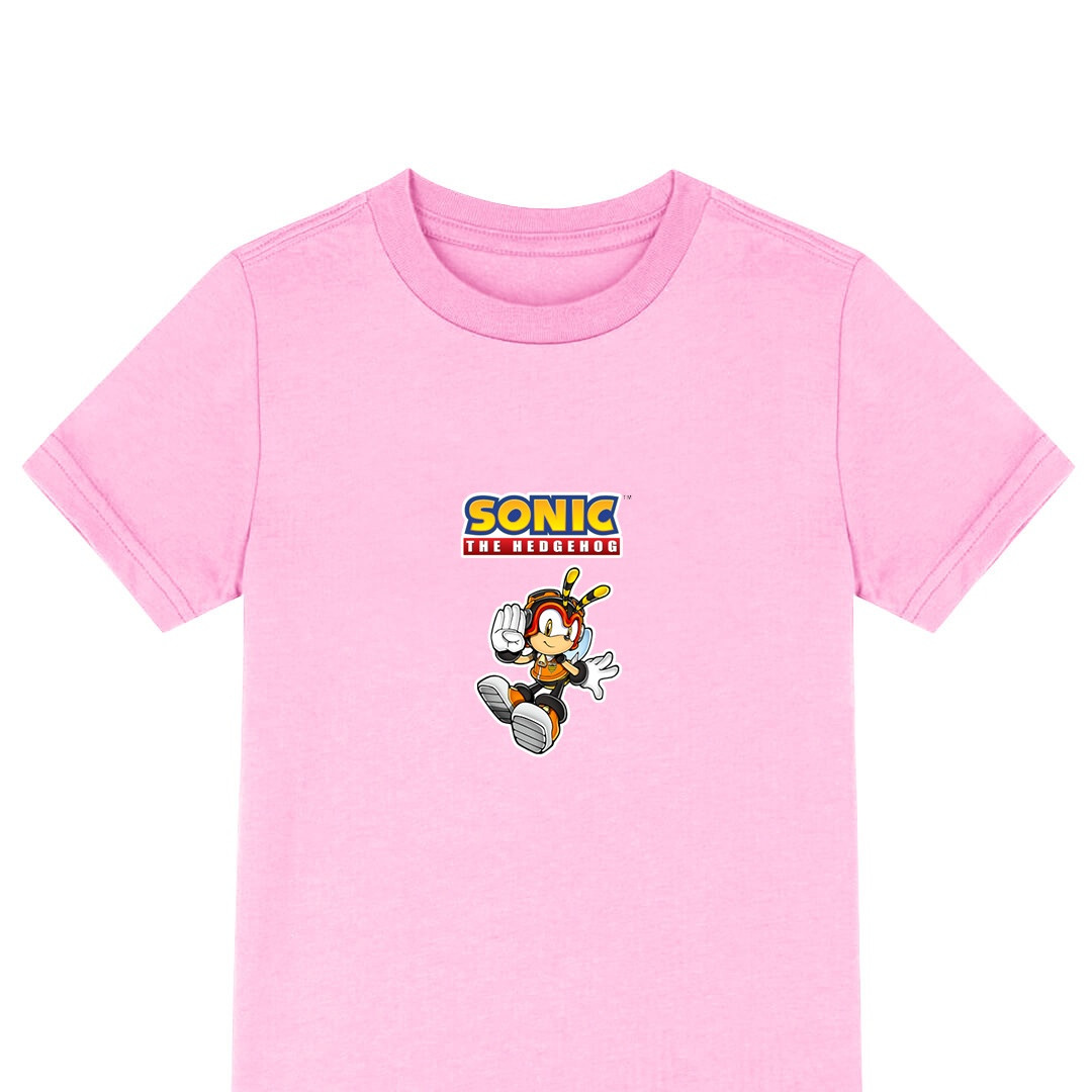 Sonic The Hedgehog Charmy Bee Tee Shirt T-Shirt Short Sleeve - Charmy Bee Character Series