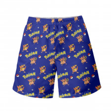 Pokemon Magmortar Beach Shorts Swim Pants Swimming Trunks - Magmortar Character Series Art