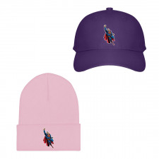 Superman Baseball Cap Beanie Hat - Superman Comic Art