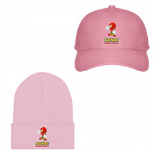 Sonic The Hedgehog Knuckles The Echidna Baseball Cap Beanie Hat - Knuckles The Echidna Character Series