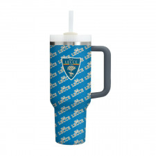 US Lecce Football Club Quencher H2.0 FlowState Stanley Tumbler 40oz 1.18L - Lecce Football Club Medley Monogram Wordmark
