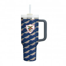 CD Santa Clara Quencher H2.0 FlowState Stanley Tumbler 40oz 1.18L - Santa Football Club Medley Monogram Wordmark