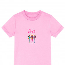 Barbie Tee Shirt T-Shirt Short Sleeve - Barbie Teresa Nikki Running