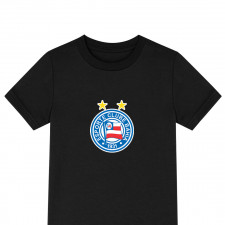 Esporte Clube Bahia Football Club Tee Shirt T-Shirt Short Sleeve - Esporte Clube Bahia Football Club Single Logo