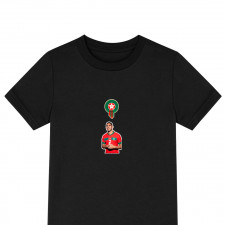 Achraf Hakimi Tee Shirt T-Shirt Short Sleeve - Achraf Hakimi Morocco National Team Portrait Sticker Art