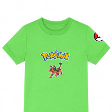 Pokemon Torracat Tee Shirt T-Shirt Short Sleeve - Torracat Character Series Art