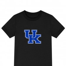 Kentucky Wildcats Tee Shirt T-Shirt Short Sleeve - Kentucky Wildcats College Football Team Single Logo