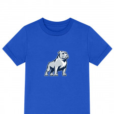 Samford Bulldogs Tee Shirt T-Shirt Short Sleeve - Samford University Bulldogs College Football Team Single Logo