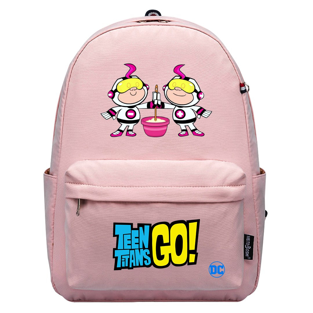 Teen Titans Go Backpack SuperPack - Mas And Menos Cartoon Art