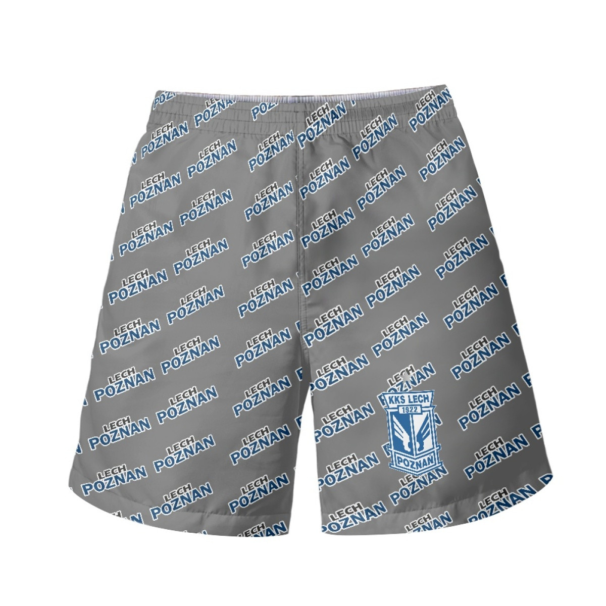 Lech Poznan Beach Shorts Swim Pants Swimming Trunks - Lech Football Club Medley Monogram Wordmark
