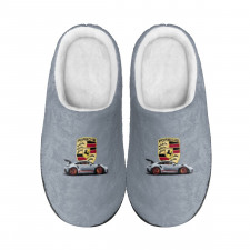 Porsche Slippers - Porsche 911 GT3 RS 2023 On Gray Background