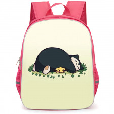 Pokemon Backpack StudentPack - Pokemon Sleeping On Top Of Pikachu