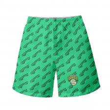 NBA Seattle Supersonics Beach Shorts Swim Pants Swimming Trunks - Seattle Supersonics Medley Monogram Wordmark