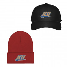 John Carroll University Blue Streaks Baseball Cap Beanie Hat - John Carroll University Blue Streaks College Football Team Single Logo