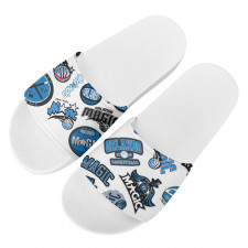 NBA Orlando Magic Slides Pool Slider Slide On Sandals - Orlando Magic Mania College Logo