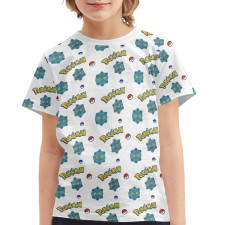 Pokemon Bronzor Tee Shirt T-Shirt Short Sleeve - Bronzor Character Series Art