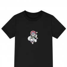 Demon Slayer Akaza Tee Shirt T-Shirt Short Sleeve - Akaza Chibi Art