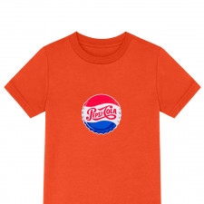 Pepsi Tee Shirt T-Shirt Short Sleeve - Pepsi Logo 1951-1962 On Cap