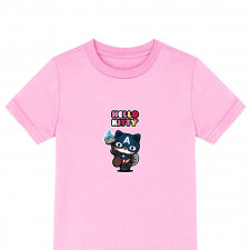 Sanrio Hello Kitty Cap Tee Shirt T-Shirt Short Sleeve - Sanrio Hello Kitty Cap Sticker