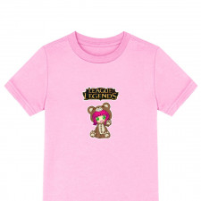 League of Legends Annie Tee Shirt T-Shirt Short Sleeve - Annie Cute Chibi Art