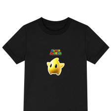 Super Mario Luma Tee Shirt T-Shirt Short Sleeve - Luma Icon Sticker Art