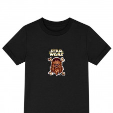 Star Wars Chewbacca Tee Shirt T-Shirt Short Sleeve - Chewbacca Avatar Illustration Art