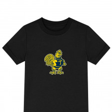 Trinity (Connecticut) College Bantams Tee Shirt T-Shirt Short Sleeve - Trinity (Connecticut) College Bantams College Football Team Single Logo