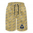 Pumas Unam Beach Shorts Swim Pants Swimming Trunks - Unam Football Club Medley Monogram Wordmark