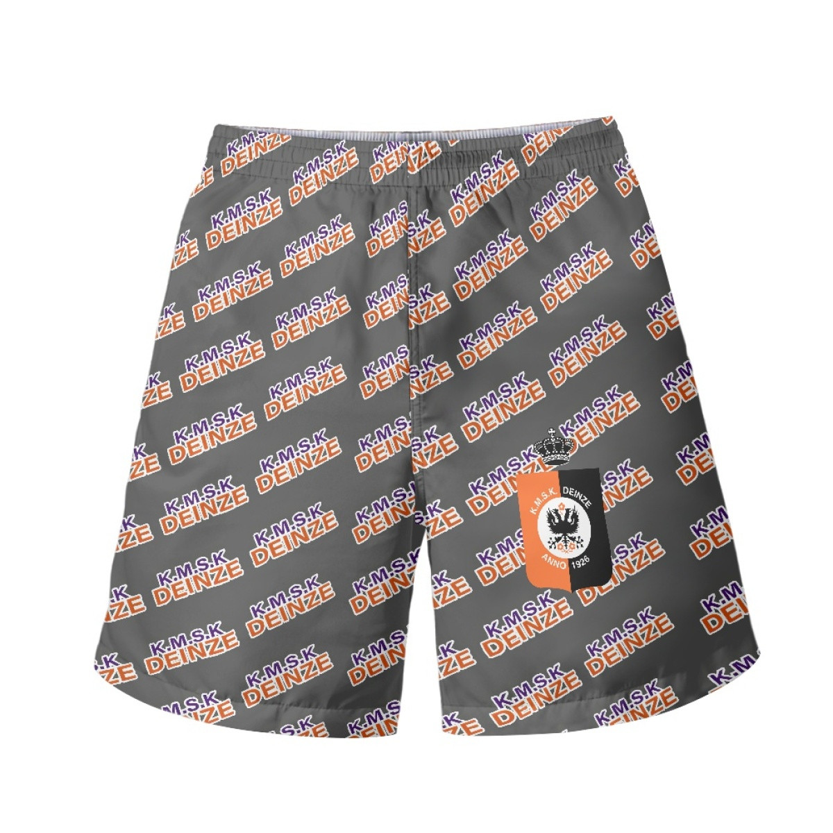 KMSK Deinze Beach Shorts Swim Pants Swimming Trunks - Deinze Football Club Medley Monogram Wordmark