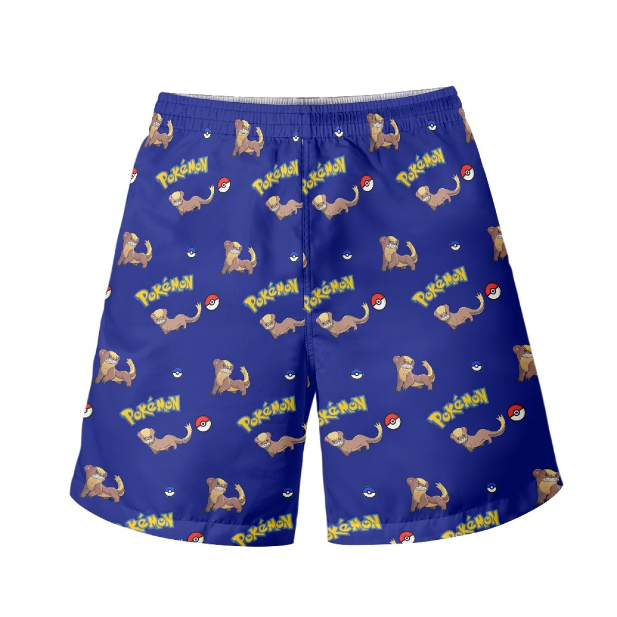 Pokemon Yungoos Beach Shorts Swim Pants Swimming Trunks - Yungoos Character Series Art