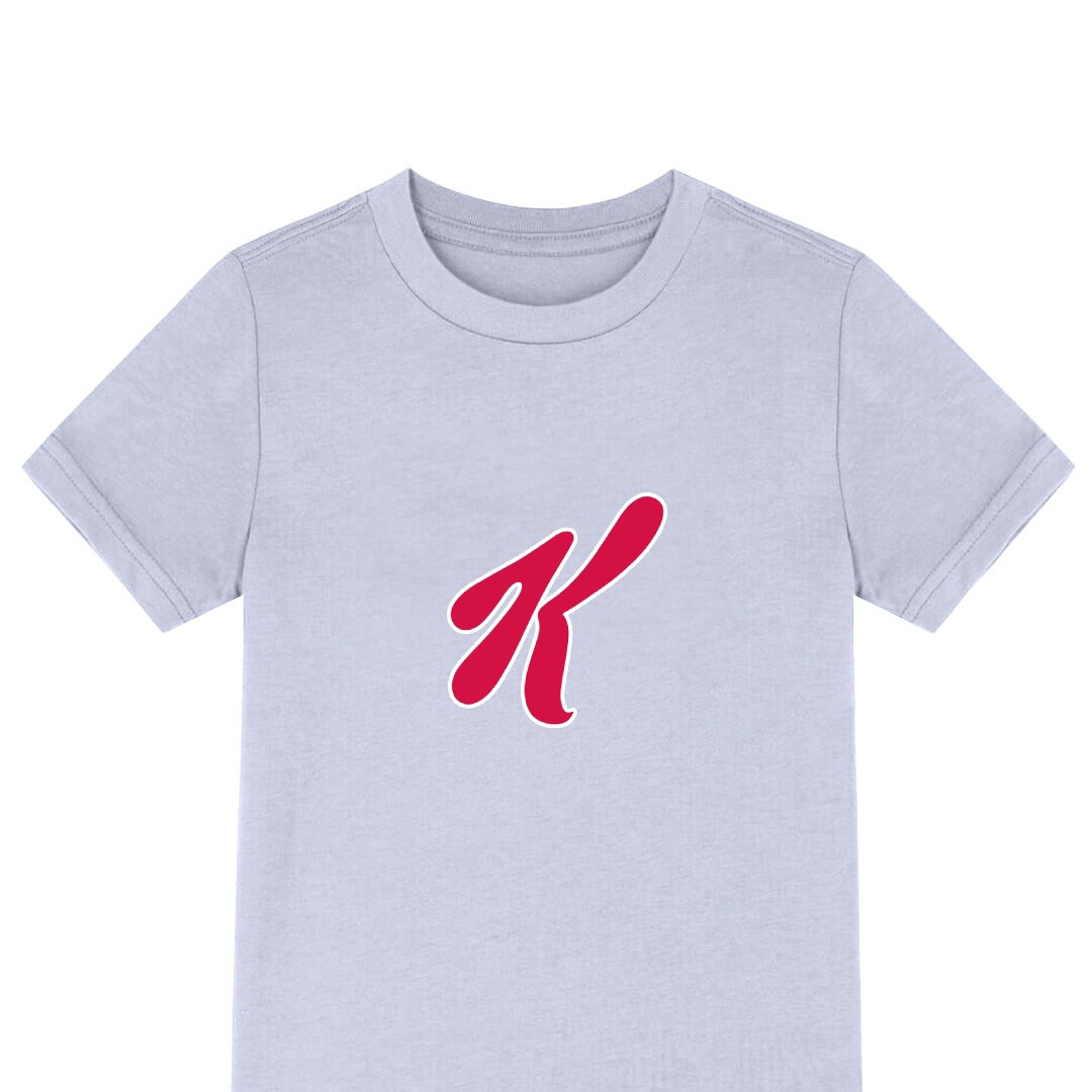 Kelloggs Tee Shirt T-Shirt Short Sleeve - Kelloggs Alphabet Logo
