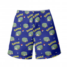 Pokemon Charjabug Beach Shorts Swim Pants Swimming Trunks - Charjabug Character Series Art