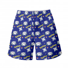 Pokemon Abomasnow Beach Shorts Swim Pants Swimming Trunks - Mega Abomasnow Character Series Art