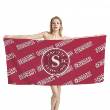 Servette FC Bath Beach Towel - Servette Football Club Medley Monogram Wordmark