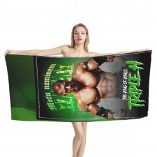 WWE Triple H Bath Beach Towel - Triple H Kings Of Kings