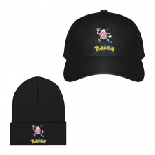 Pokemon Mr Mime Baseball Cap Beanie Hat - Mr MimeCharacter Series Art