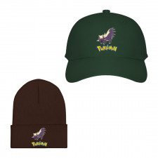 Pokemon Stunky Baseball Cap Beanie Hat - Stunky Character Series Art