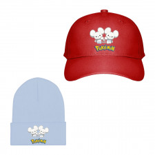 Pokemon Tandemaus Baseball Cap Beanie Hat - Tandemaus Character Series Art