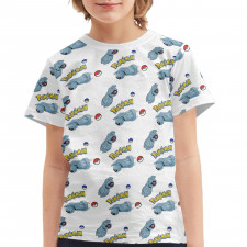 Pokemon Beldum Tee Shirt T-Shirt Short Sleeve - Beldum Character Series Art