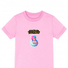 League of Legends Zoe Tee Shirt T-Shirt Short Sleeve - Zoe Pool Party